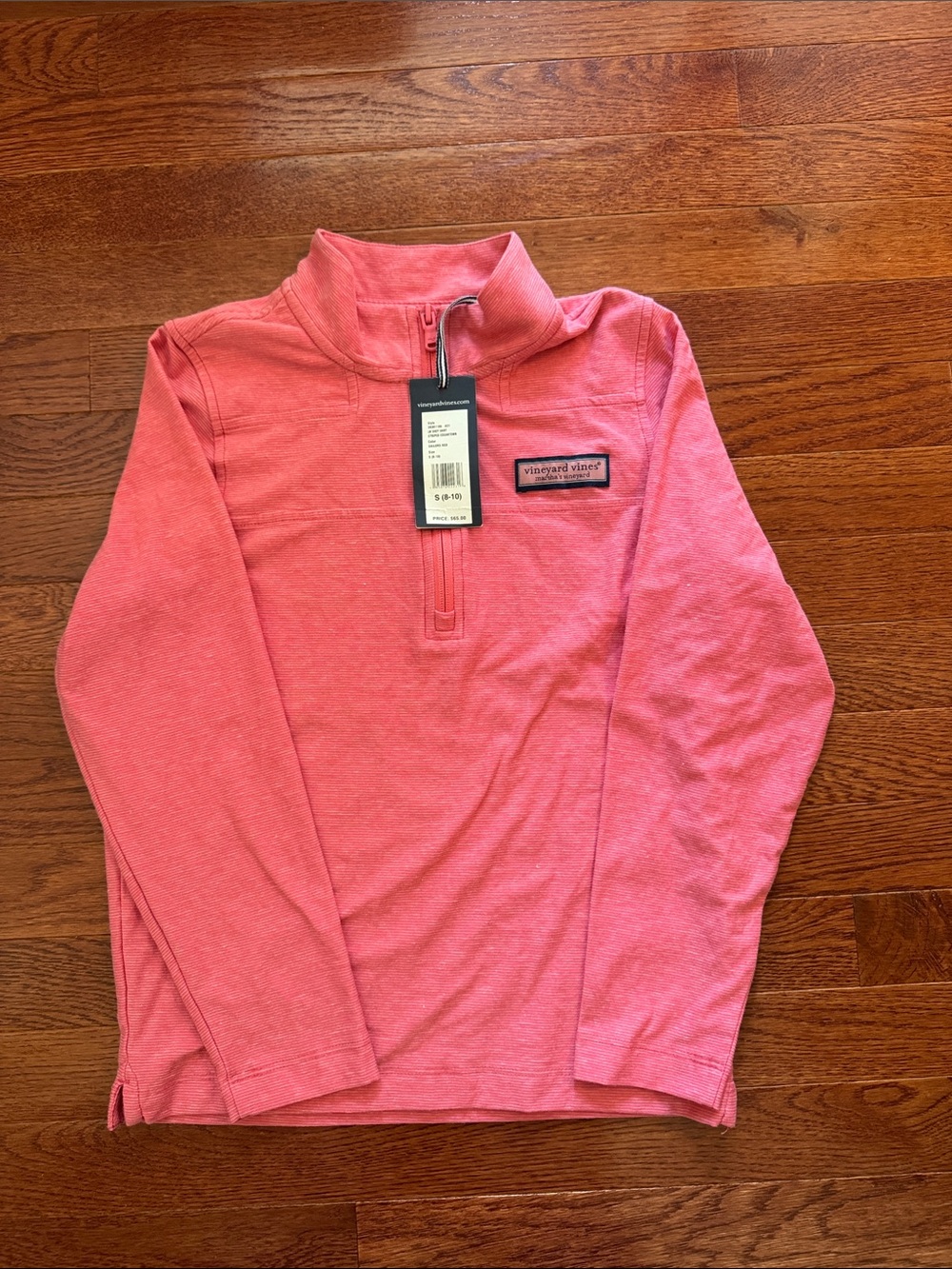 Vineyard Vines LW Shep Shirt Striped Edgartown Sailors Red